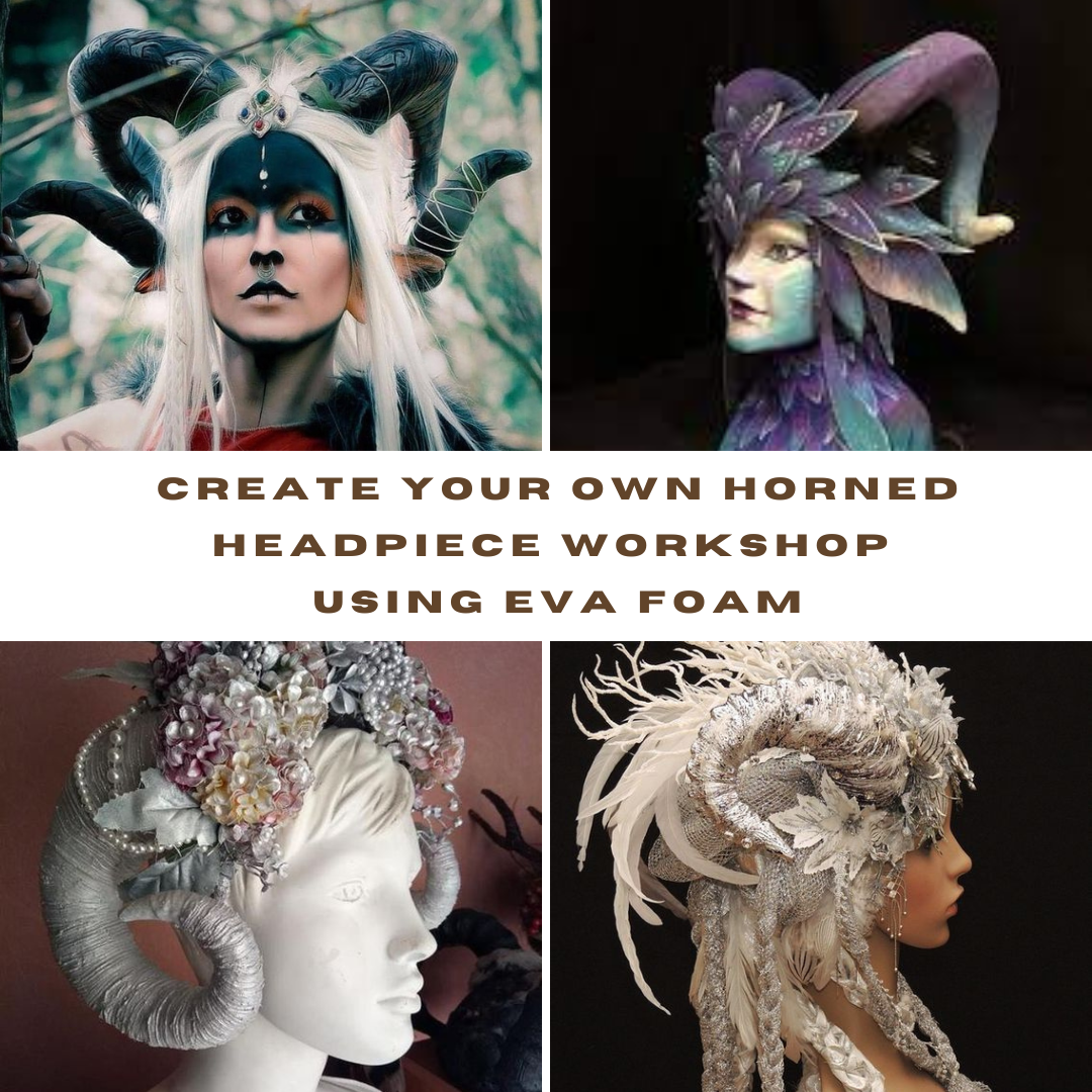 Create your own horned headpiece workshop