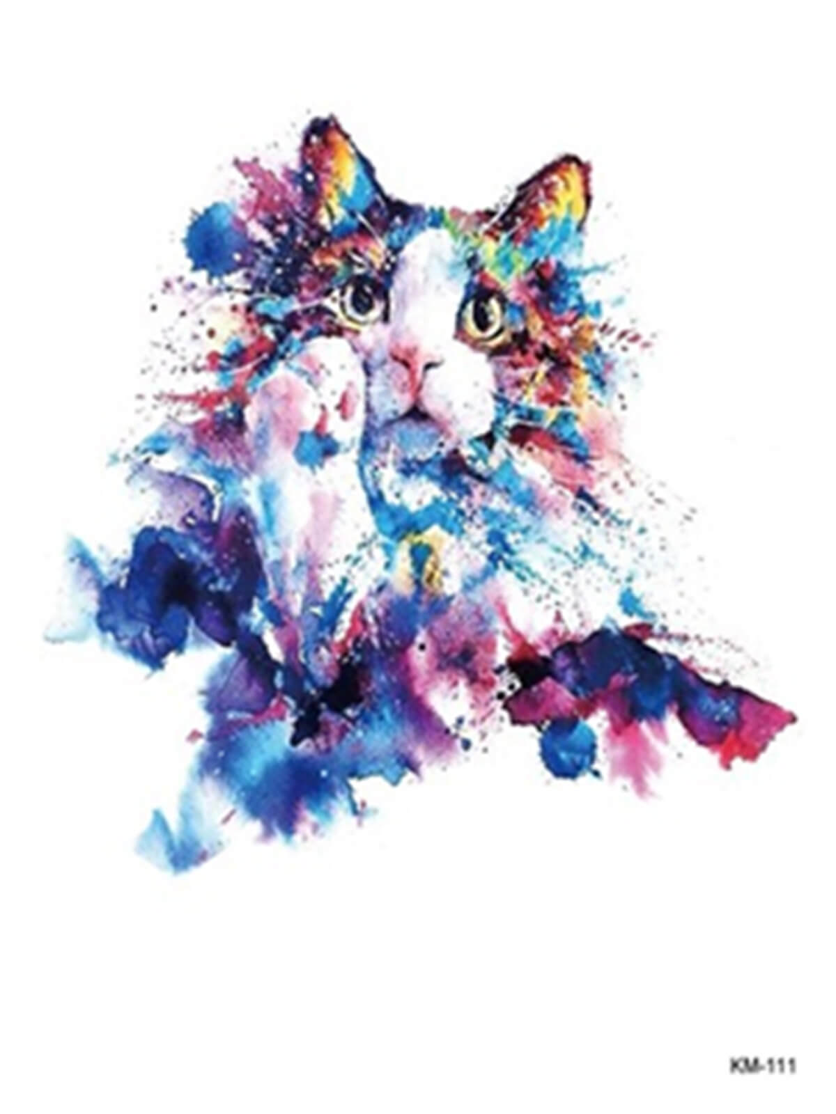 Large Temporary Tattoos in various designs.