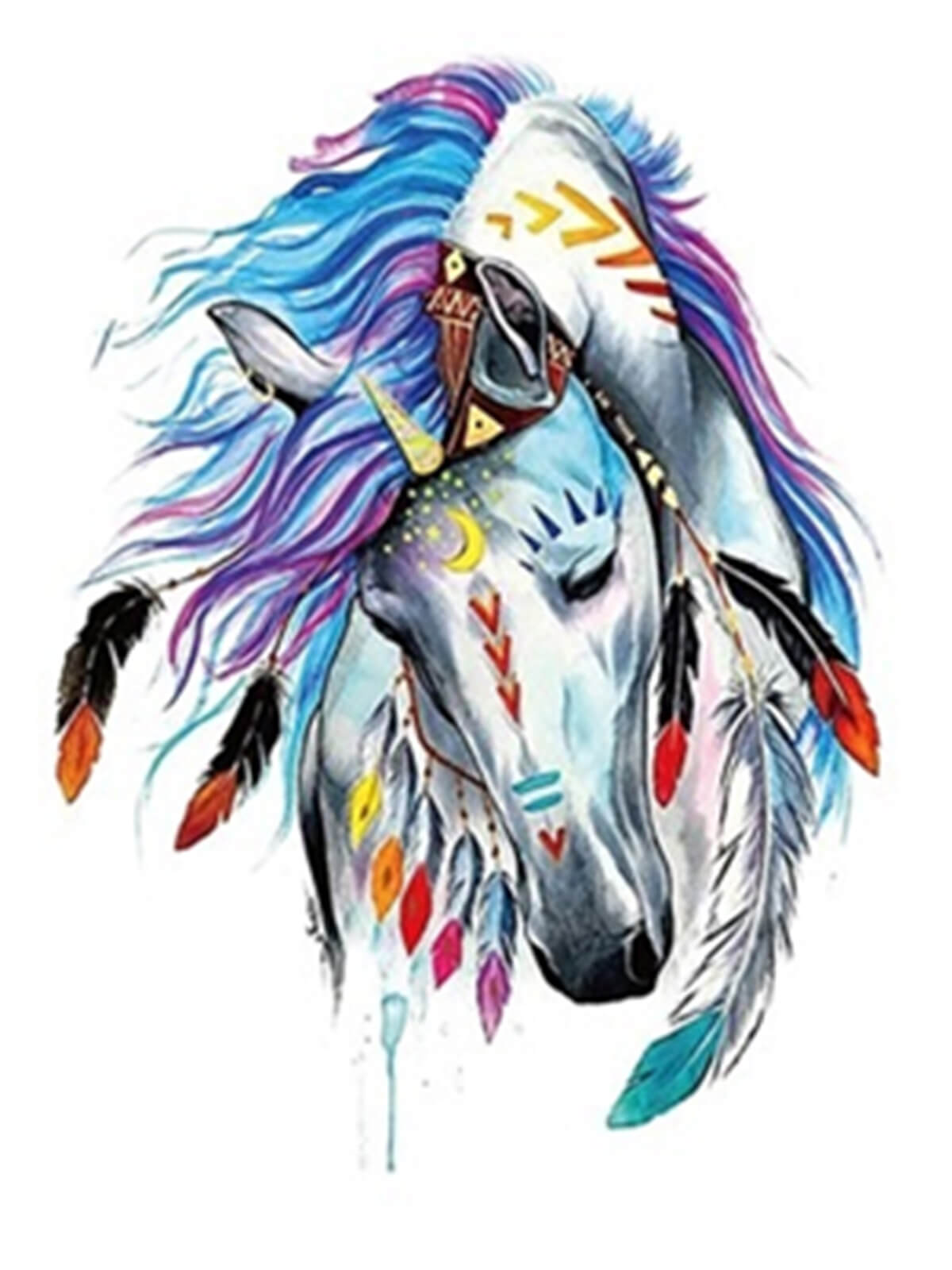 Large Temporary Tattoos in various designs.