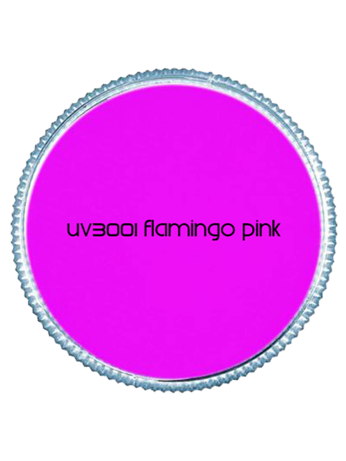 UV Palette containing 6 UV & day glow colours.  Colours include Neon Foxy Orange, Neon Pink Flamingo, Neon Toxic Yellow, Neon Kryptonite Green, Super Nova & Abyss.