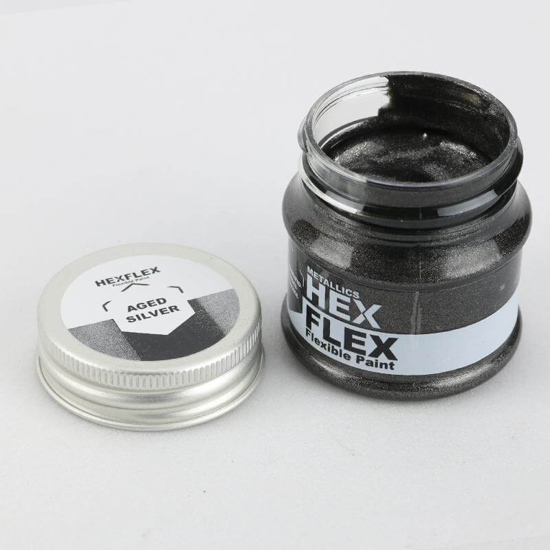 Hex Flex Metallic - Aged Silver