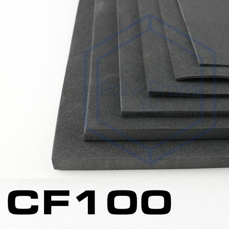 CF100 5mm Foam - Black - Cost Per Metre