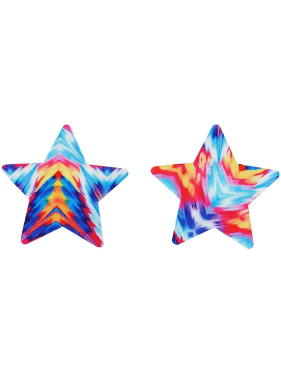 Fever Tie Dye Star Pasties – Fun Place