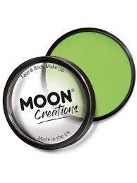 Moon Creations Pro Face Paint Cake Pot, Light Green