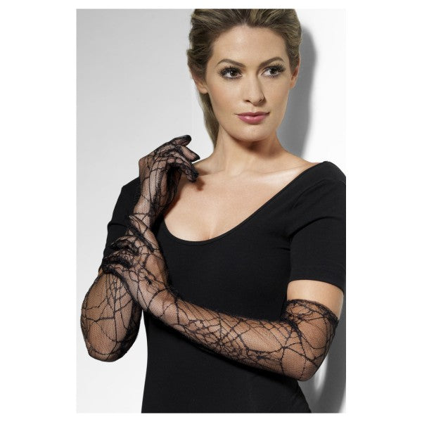 Lace Gloves Spiderwebs