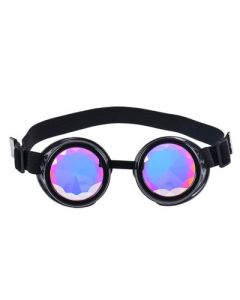 Goggles Black Kaleidoscope Steampunk