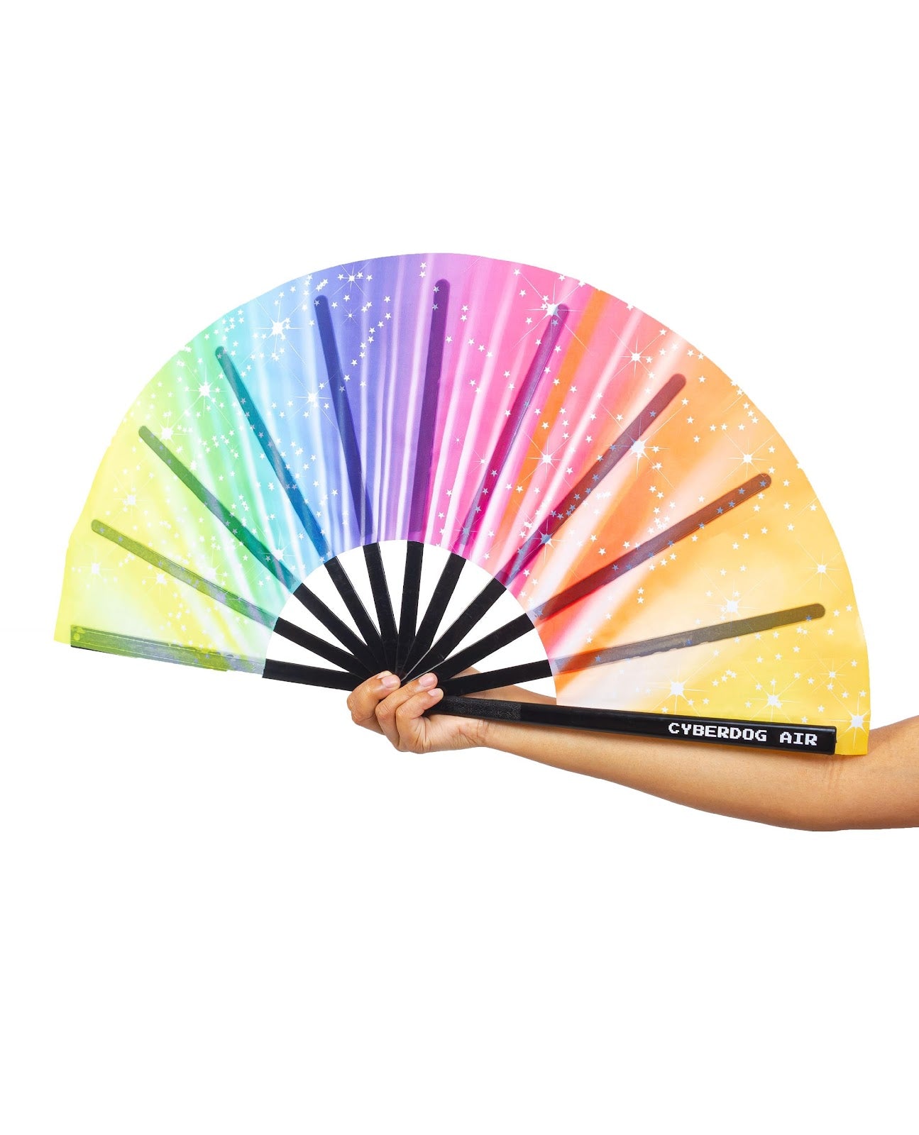 Rainbow fan stars
