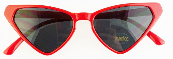 Red Retro Ladies Sunglasses