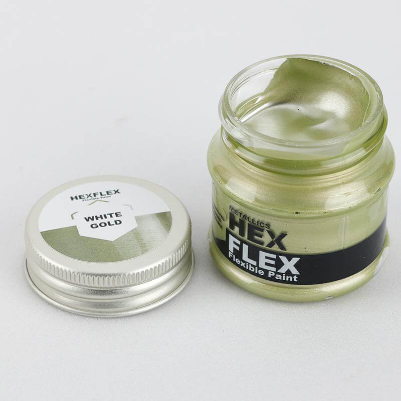 Hex Flex Metallic - White Gold